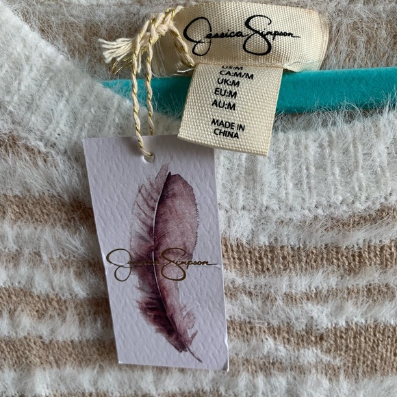 Jessica Simpson Dress MED WHITE - Picture 4 of 5